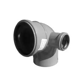 Отвод ПП Sinikon D110/050x87° с правым патрубком