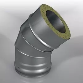 Отвод ТиС OT 45° с хомутом 200/260