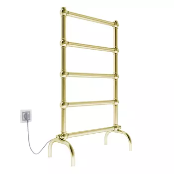 Полотенцесушитель Маргроид электрический Вид 91 Р90*50, золото