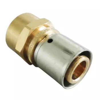 Пресс-концовка Oventrop с внутренней резьбой "Cofit Р" 26х3,0 х Rp 1" ВР, Арт. 1512248