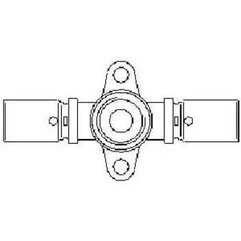 Пресс-проход с креплением Oventrop 20х20мм х Rр 1/2", Арт. 1517245