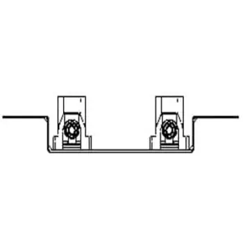 Пресс-шина Oventrop 16x2,0мм x Rp 1/2 153мм рельефная, с укороч. отводами, Арт. 1518186