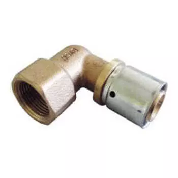 Прессовый угольник-переход Oventrop 50х4,5 мм х G1 1/2" ВР, Арт. 1512456