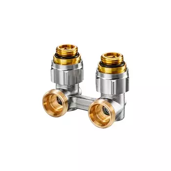 Присоединительный узел Oventrop Multiflex F ZB угловой ½ НР x ¾НР