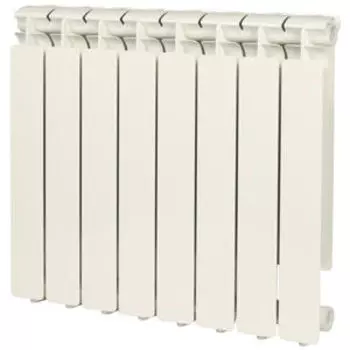 Радиатор алюминиевый STOUT Bravo 500 8 секции, боковое подключение, SRA-0110-050008