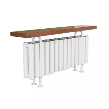 Радиатор-скамейка КЗТО Завалинка Гармония 2-300-14 доска №3