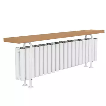 Радиатор-скамейка КЗТО Завалинка Гармония 2-300-20 доска №1