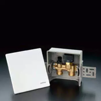 Регулирования t отдельного помещения Oventrop "Unibox E RTL", белый огранич. t обр. потока, артикул 1022631