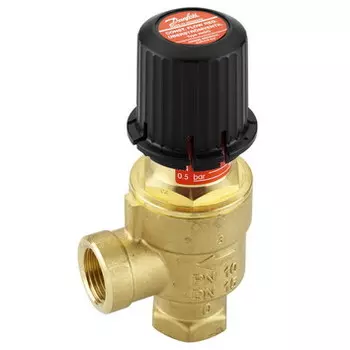 Регулятор перепуска угловой Danfoss AVDO, Ду 15 мм