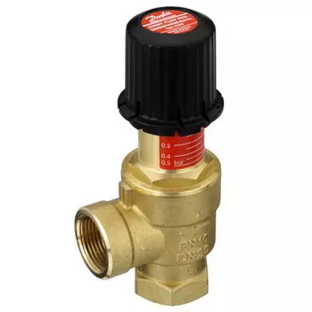 Регулятор перепуска угловой Danfoss AVDO, Ду 25 мм