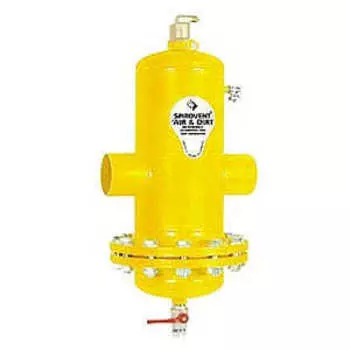 Сепаратор микропузырьков и шлама Spirocombi/разъемный корпус/сварка/сталь 37, артикул BD200L