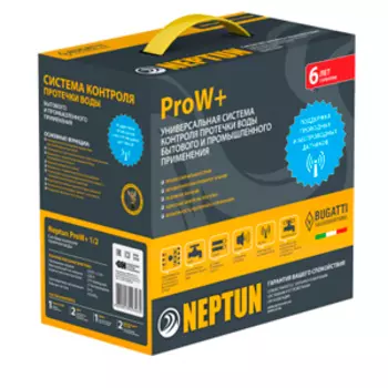 Система контроля протечки воды Neptun ProW+ 3/4 на радиоканале