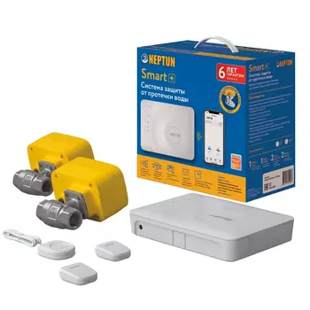 Система защиты от протечки воды Neptun PROFI Smart+ 1/2 Tuya
