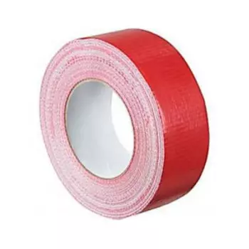 Скотч Thermaflex Поликен красный (Duct Tape red), 48 мм х 50 м