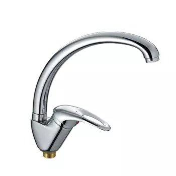 Смеситель для кухни Haiba HB4103, хром