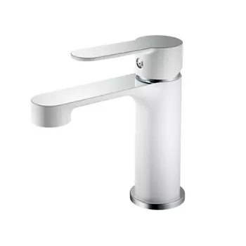 Смеситель для раковины Haiba HB10557-8, белый/хром