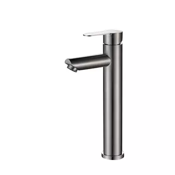 Смеситель для раковины Haiba HB11801, высокий, с гайкой