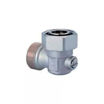 Соединение проходное угловое HUMMEL G 1/2"с накидной гайкой G 3/4" с соединительным ниппелем 1/2" x 3/4". 2256843501