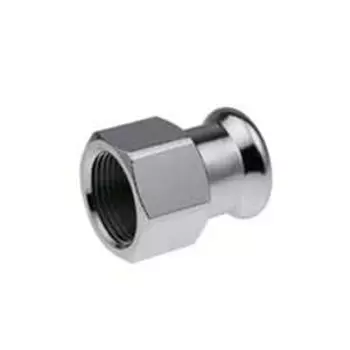 Соединитель KAN с внутренней резьбой press 15×Rp½, 1509044003