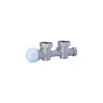 TBblock узел HUMMEL подключения радиаторов угловой G1/2, с байпасом. 2219843501