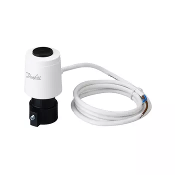 Термоэлектрический привод Danfoss TWA-A, NO при отсутствии напряжения открыт, 24В, RTR