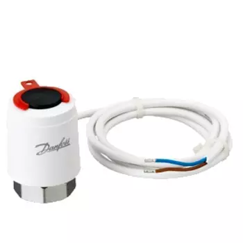 Термоэлектрический привод Danfoss TWA-K, NC при отсутствии напряжения закрыт, 24В, M30x1,5