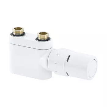 Терморегулирующий комплект Danfoss VHX и термоэлемент RAX, белый, прямой