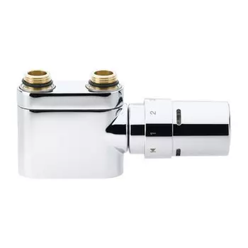 Терморегулирующий комплект Danfoss VHX и термоэлемент RTX , хромированный, прямой