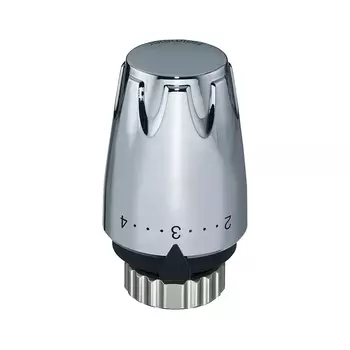 Термостатическая головка Heimeier DX, 6-28°C, настройки 1-5, хромированная