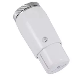 Термостатическая головка Schlosser MINI Diamant M30x1,5, Белый