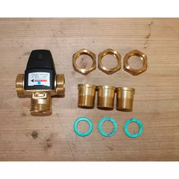 Термостатический смеситель Wolf 3/4" для ГВС