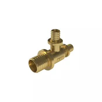 Тройник латунный KAN PUSH UltraLine - 25/16/25