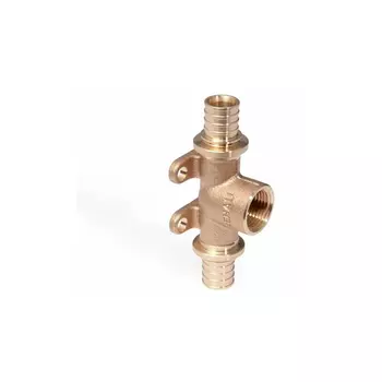 Тройник настенный Rehau 16-Rp1/2-16 RX+, с внутренней резьбой, бронза