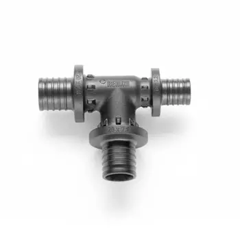 Тройник REHAU с уменьшенным торцевым проходом 25-25-16 PX