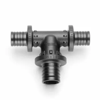 Тройник REHAU с увеличенным боковым проходом 16-20-16 PX