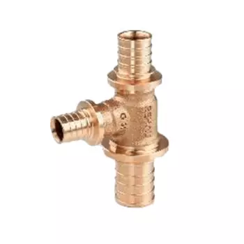 Тройник с уменьшенным боковым и торцевым проходами Rehau RAUTITAN PLATINUM 32-25-25, 13777461001