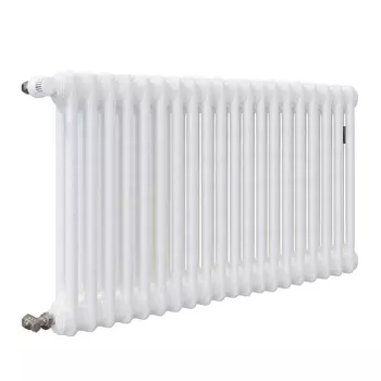 Трубчатый радиатор Arbonia 2050, 20 секций, боковое подключение, без накладок