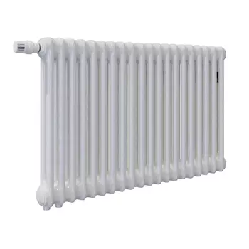 Трубчатый радиатор Arbonia 2057V, 20 секций, нижнее подключение(с вентилем) без накладок