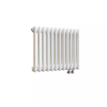 Трубчатый радиатор Arbonia 3037V, 12 секций, нижнее подключение(с вентилем), без накладок
