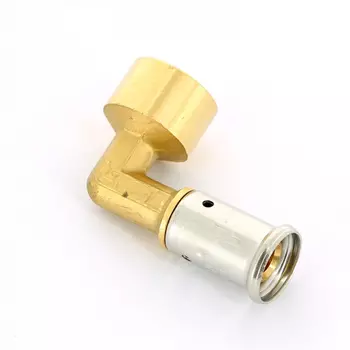 Угольник 90° обжим ВР, 16x1/2", HENCO