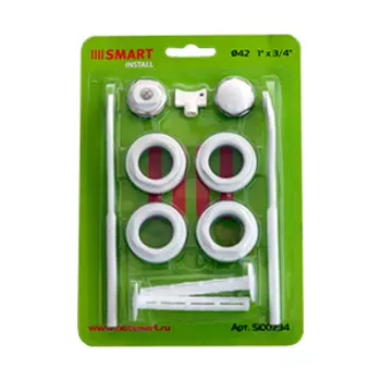 Универсальный комплект для монтажа радиаторов 1"х3/4" (2 кронштейна) SMART Install, Si00234