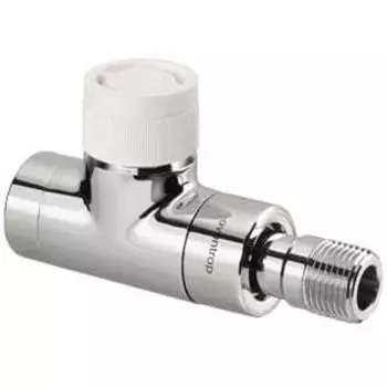 Вентиль (термостатический клапан) Oventrop серия E (эксклюзивная) прямой Ду15 1/2", артикул 1163152, цвет хромированный