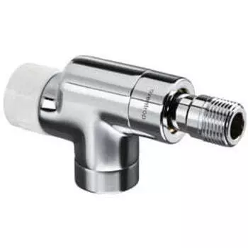 Вентиль (термостатический клапан) Oventrop серия E (эксклюзивная) осевой Ду15 1/2", артикул 1163252, цвет хромированный