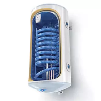 Вертикальный настенный бойлер Ecosystem косвенного нагрева с "сухим" керамическим ТЭНом, с электронным управлением Modeco Classic GCV11SO 150D, 303563