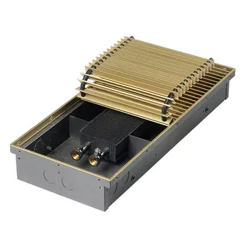 Внутрипольный конвектор Isoterm Гольфстрим: КРК Алюм. (20.14.150, П, 1,2 Вн,)