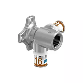 Водорозетка Uponor S-Press Plus RP 20-1/2"ВР-20 проходная длинная