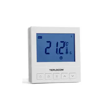 Встраиваемый программируемый комнатный термостат TEPLOCOM TS-Prog-220/3A БАСТИОН