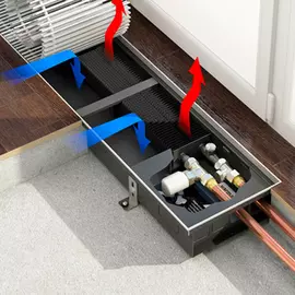 Встраиваемый в пол конвектор Varmann Ntherm N 370.150.1500 RR U EV1