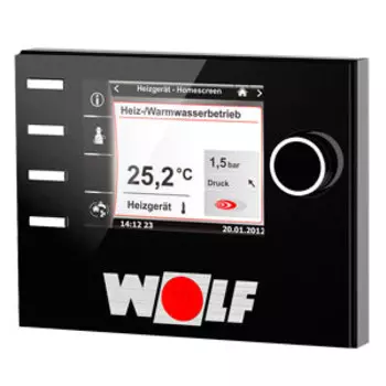 Wolf Модуль управления ВМ-2 чёрное (без датчика наружной температуры)