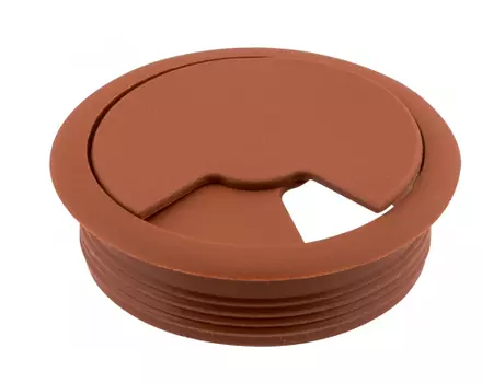 Заглушка кабель-канала пластик кальвадос